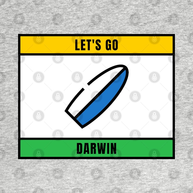 LET'S GO DARWIN by bodyinsurf